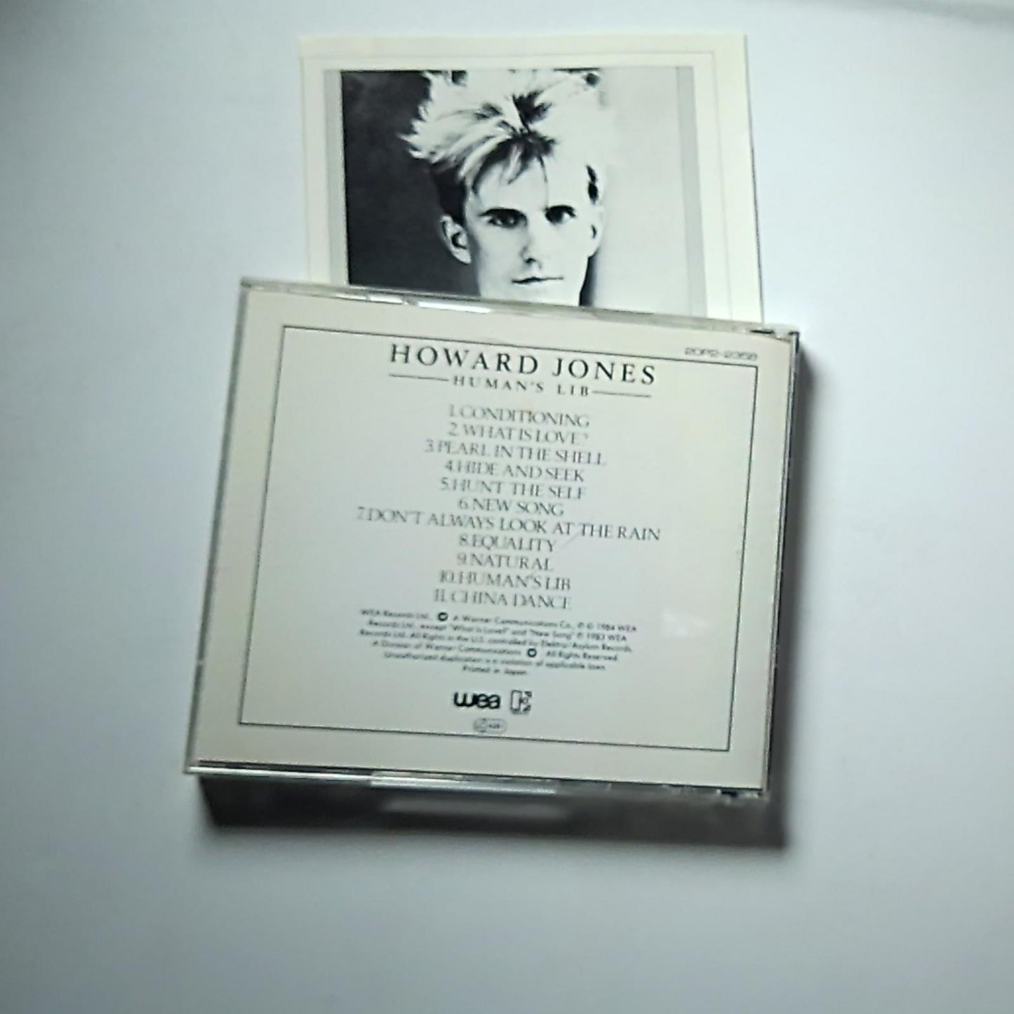 Howard Jones – Human's Lib (CD, 1988) Japan 20P2-2358