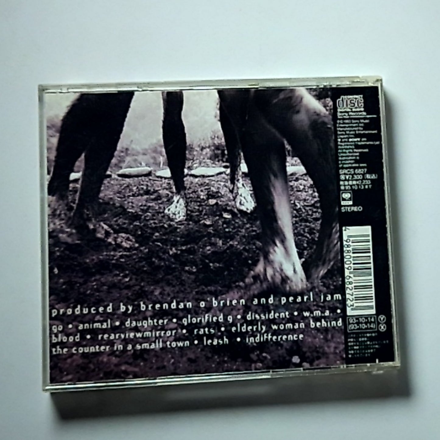 Pearl Jam – Vs. (CD, 1993) Japan SRCS 6827