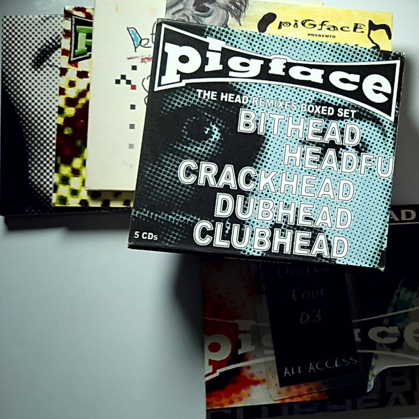 Pigface – The Head Remixes Boxed Set (CD, 5-Disc, 2006) US UIN 1121