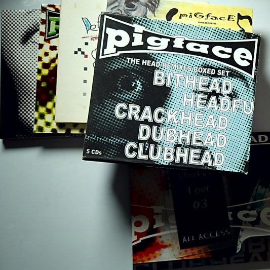 Pigface – The Head Remixes Boxed Set (CD, 5-Disc, 2006) US UIN 1121