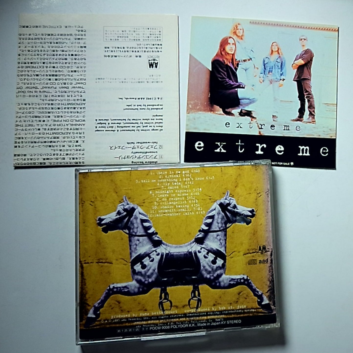 Extreme – Waiting For The Punchline (CD, 1995) Japan Sticker POCM-9008