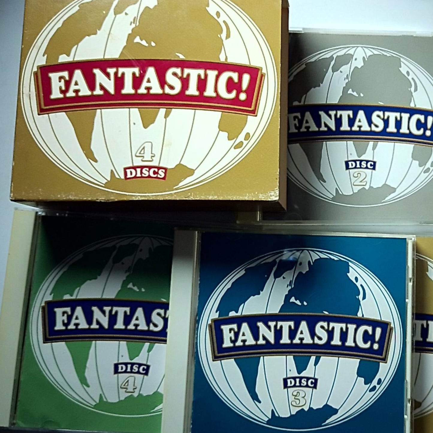 Various - Fantastic 4 CD Rock and Pop Songs  WQCP-180-183