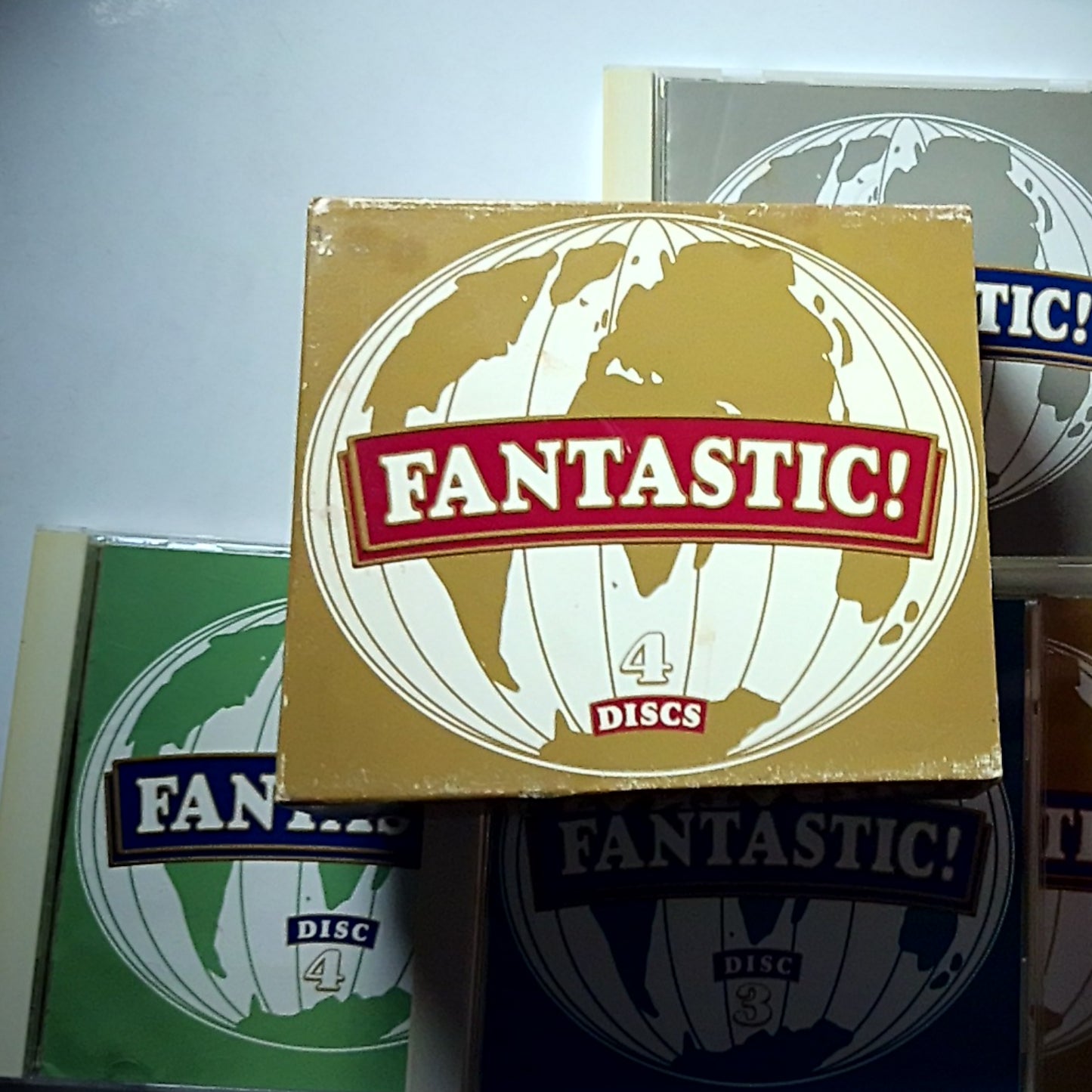 Various - Fantastic 4 CD Rock and Pop Songs  WQCP-180-183