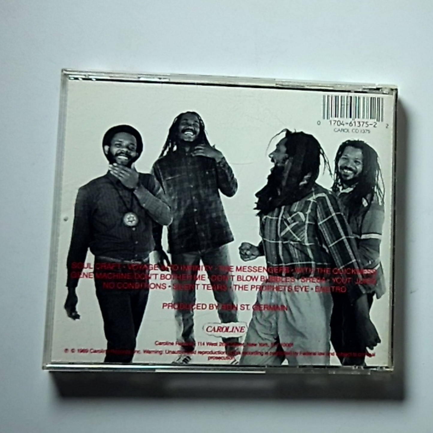 Bad Brains – Quickness (CD, 1989) US CAROL CD 1375