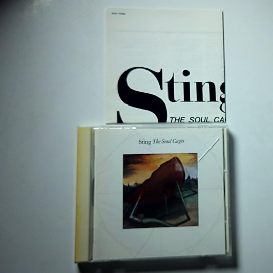 Sting – The Soul Cages (CD, 1991) Japan PCCY-10168