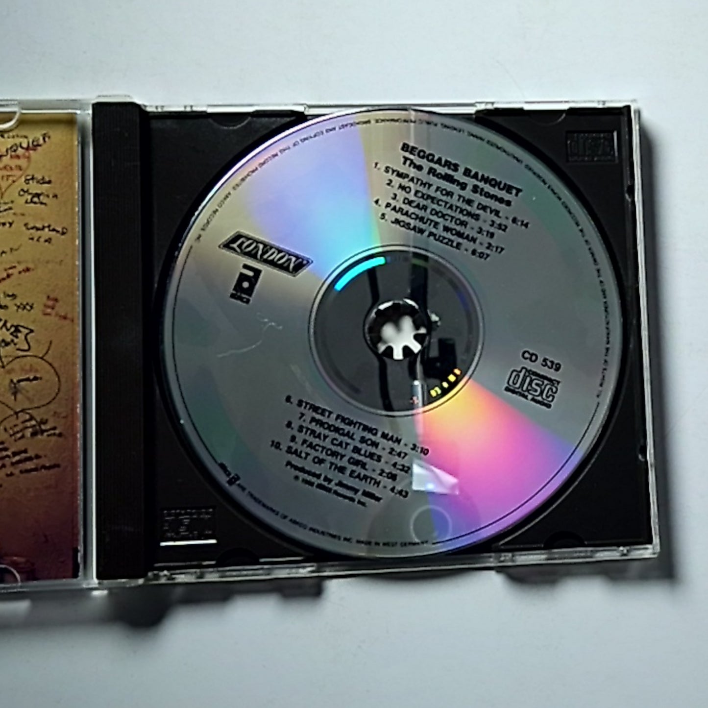 The Rolling Stones – Beggars Banquet (CD, 1986) US 75392