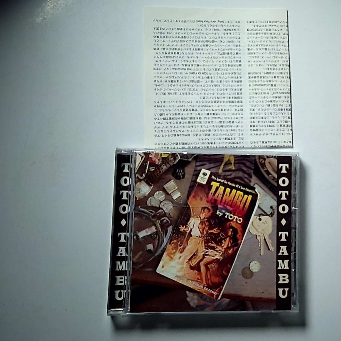 Toto – Tambu (CD, 1995) Japan SRCS 7818