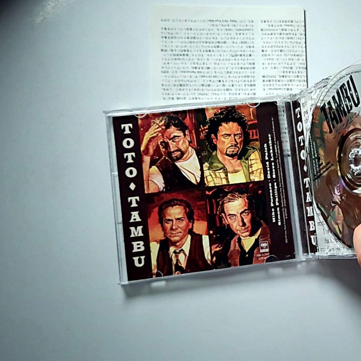 Toto – Tambu (CD, 1995) Japan SRCS 7818