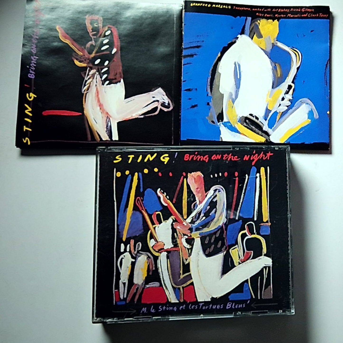 Sting – Bring On The Night (CD,  2-Disc, 1986) Europe 396 705-2