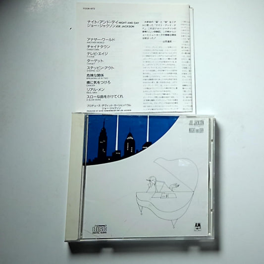Joe Jackson – Night And Day (CD, 1993) Japan POCM-1872