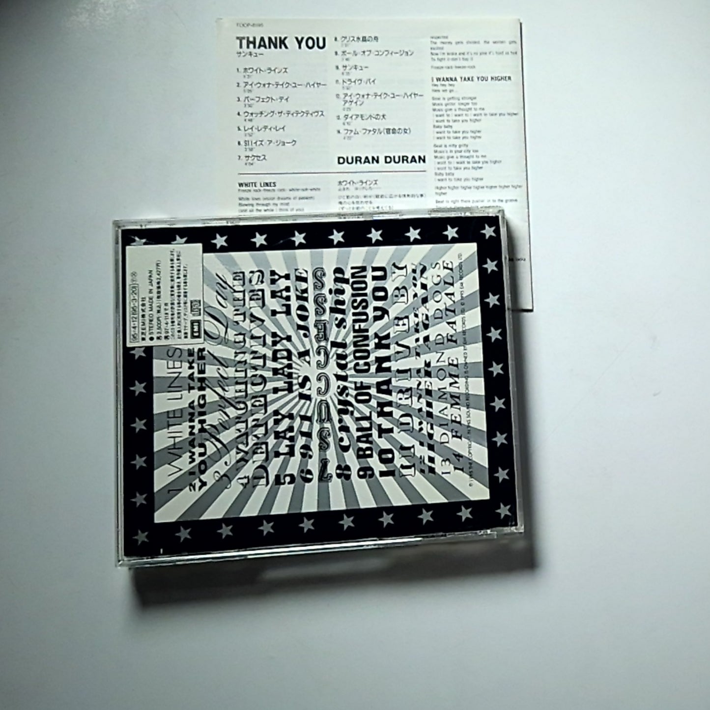 Duran Duran – Thank You (CD, 1995) Japan TOCP-8195