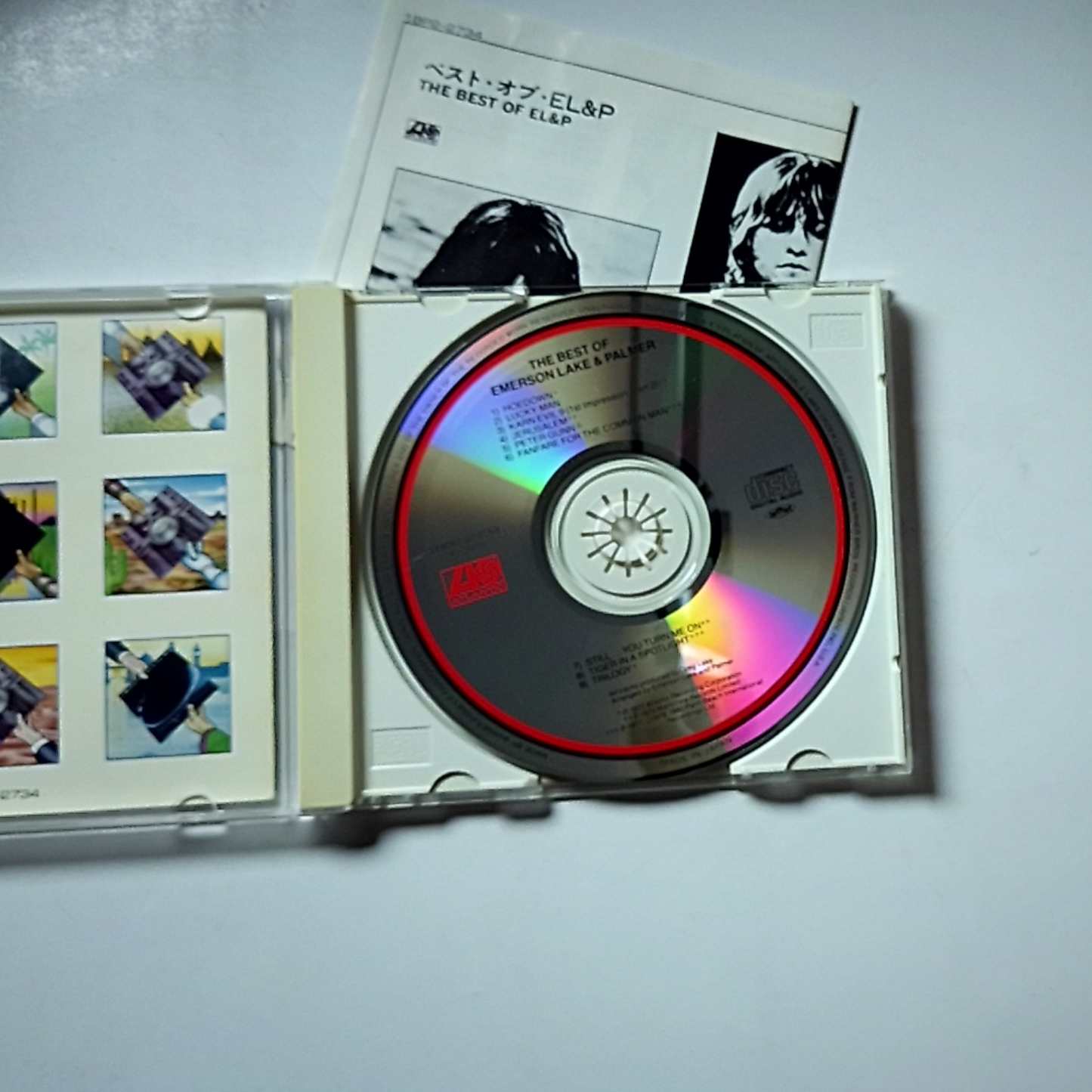 The Best Of Emerson Lake & Palmer (CD, 1989) Japan 18P2-2734