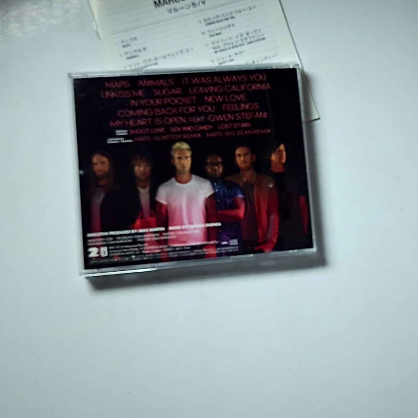 Maroon 5 – V (CD, 2014) Japan UICS 9147