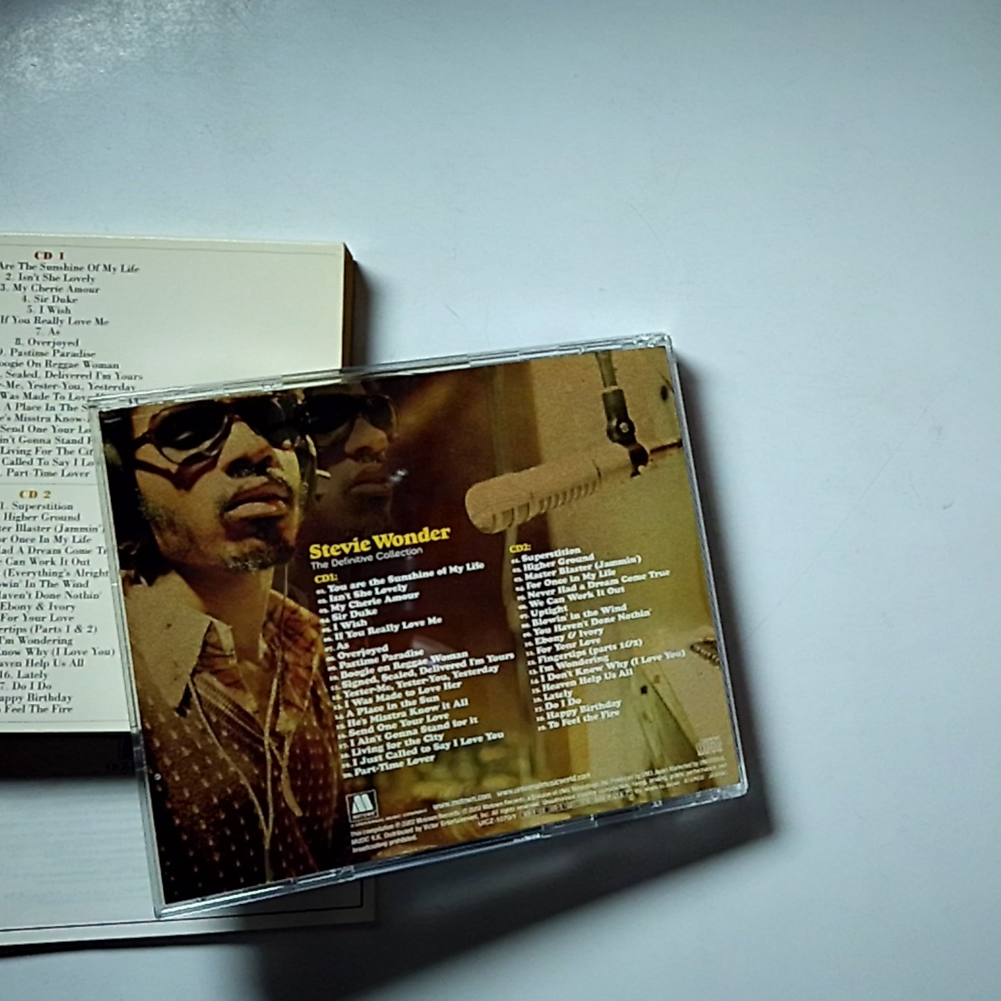 Stevie Wonder – The Definitive Collection (CD, 2007) Japan UICZ-1070/1