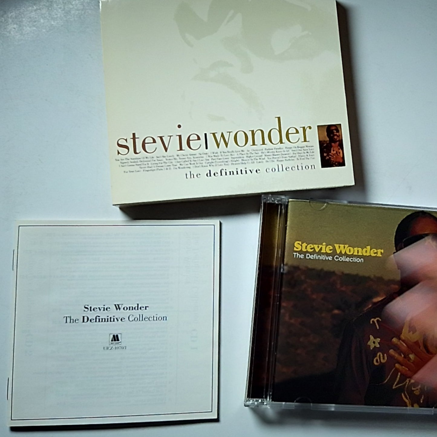 Stevie Wonder – The Definitive Collection (CD, 2007) Japan UICZ-1070/1