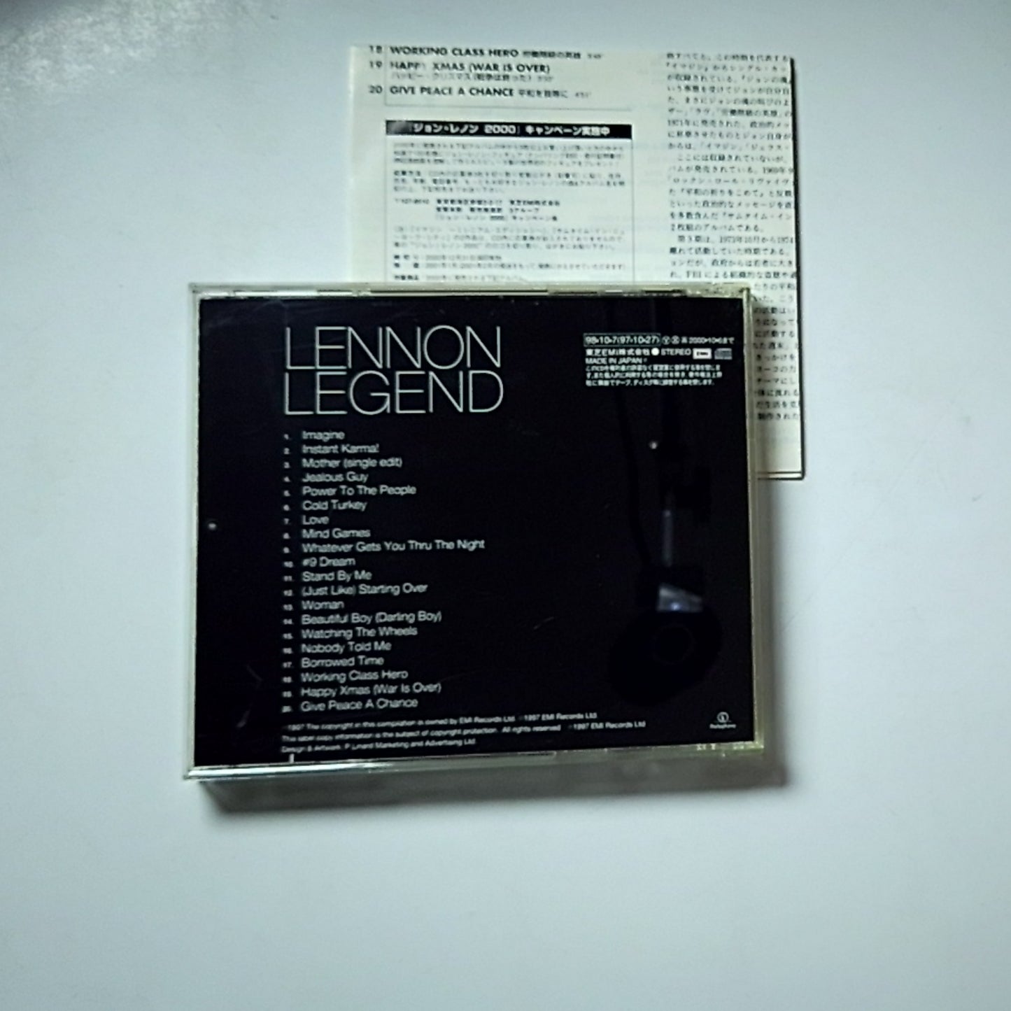 Lennon Legend (The Very Best Of John Lennon) (CD, 1998) Japan TOCP-51110