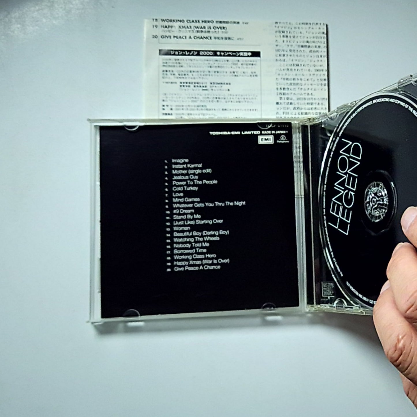 Lennon Legend (The Very Best Of John Lennon) (CD, 1998) Japan TOCP-51110