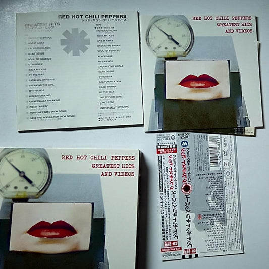 Red Hot Chili Peppers – Greatest Hits And Videos (CD + DVD, 2003) Japan Obi