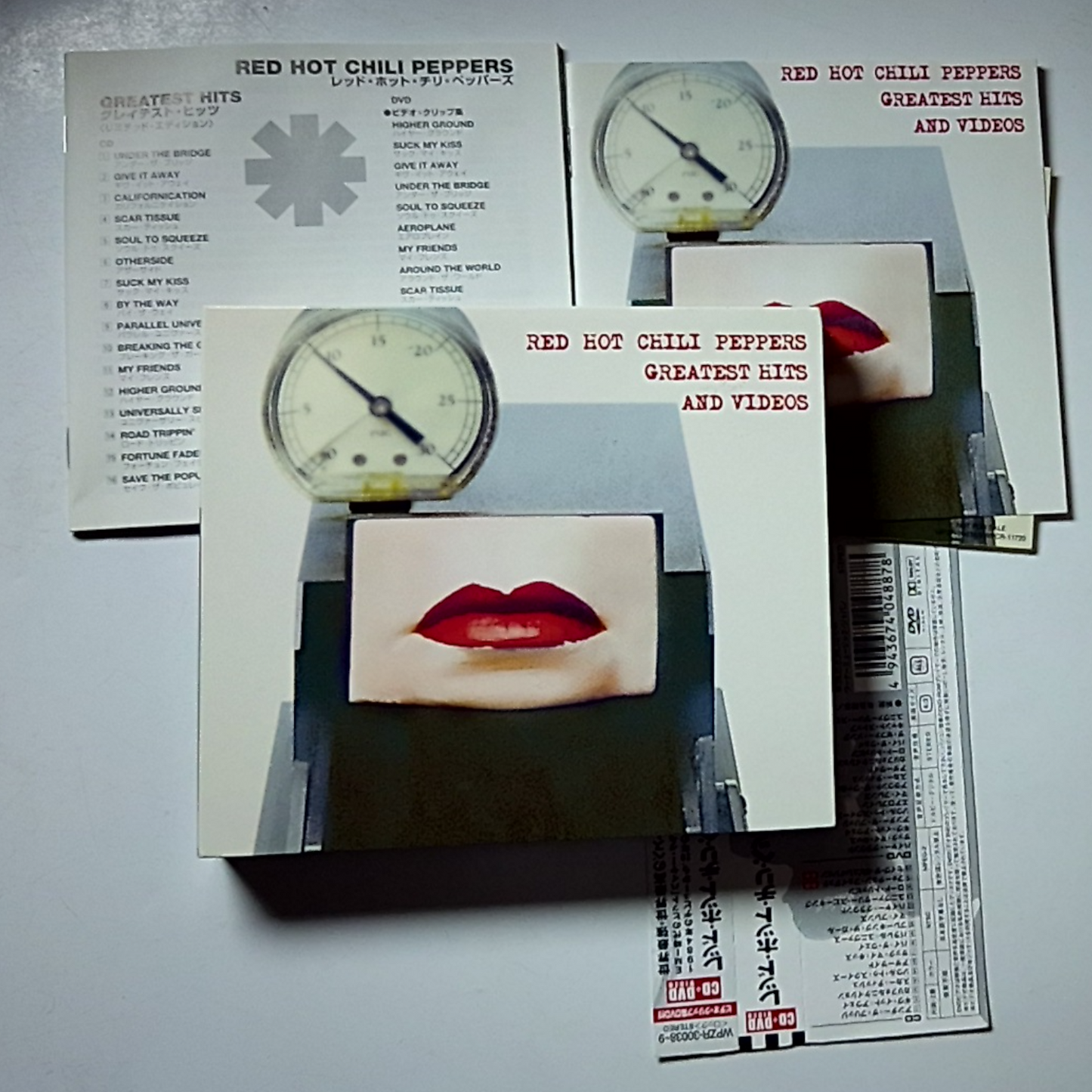 Red Hot Chili Peppers – Greatest Hits And Videos (CD + DVD, 2003) Japan Obi