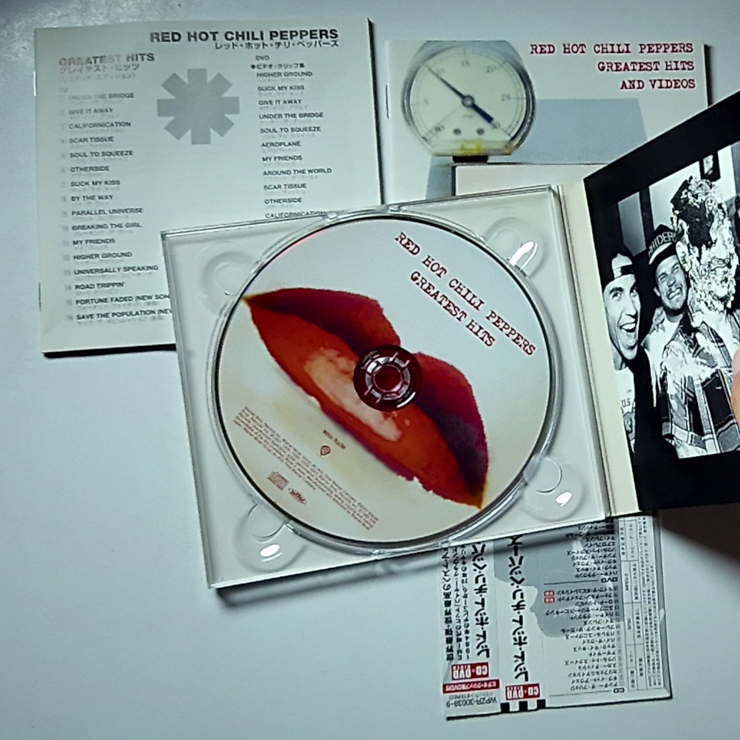 Red Hot Chili Peppers – Greatest Hits And Videos (CD + DVD, 2003) Japan Obi