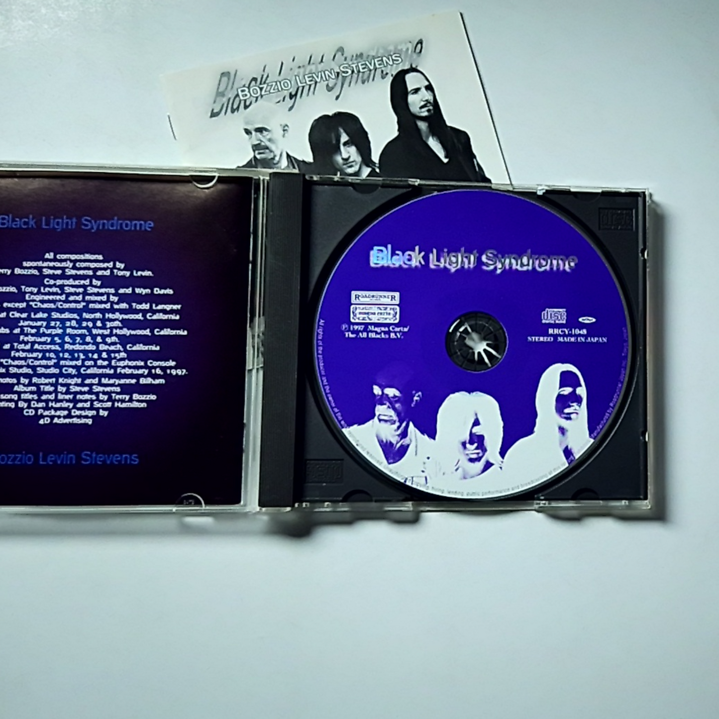 Bozzio Levin Stevens – Black Light Syndrome (CD, 1997) Japan RRCY-1048