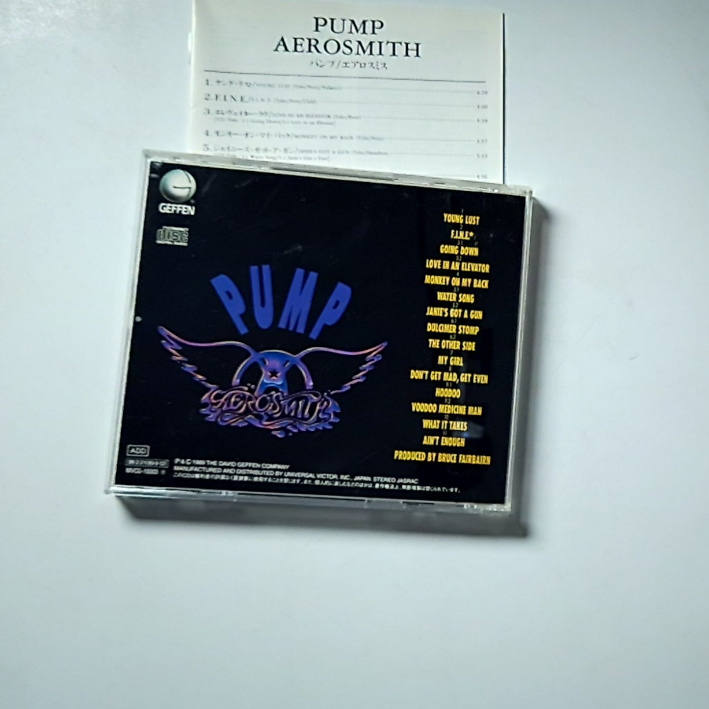 Aerosmith – Pump (CD, 1998) Japan MVCG-19303