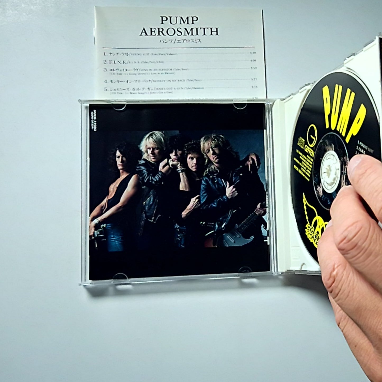 Aerosmith – Pump (CD, 1998) Japan MVCG-19303