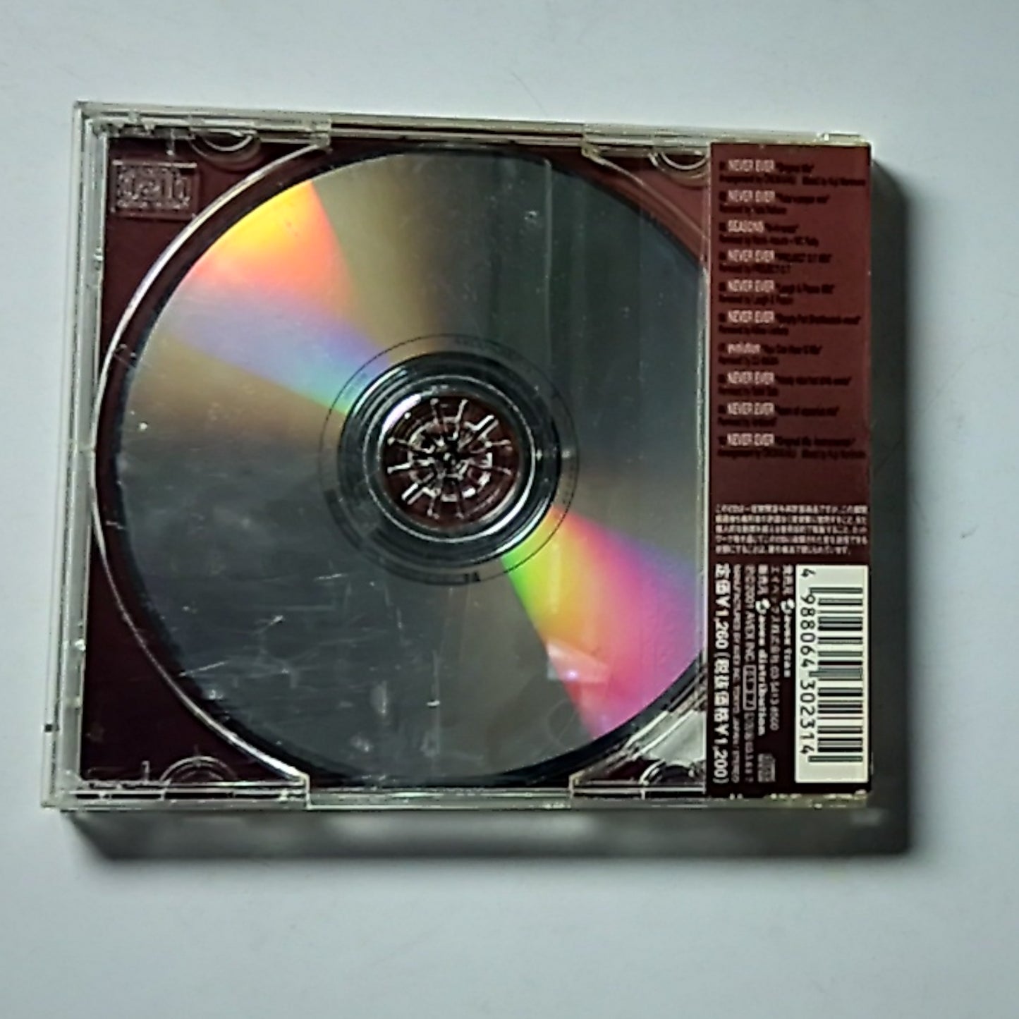 Ayumi Hamasaki – Never Ever (CD, 2001) Japan Obi AVCD-30231