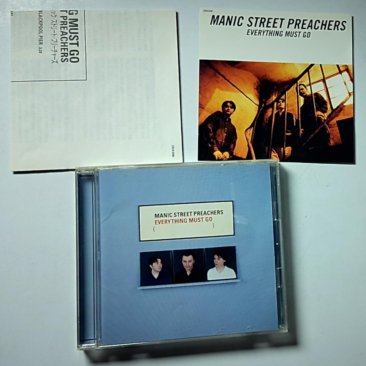Manic Street Preachers – Everything Must Go (CD, 1996) Japan ESCA 6446