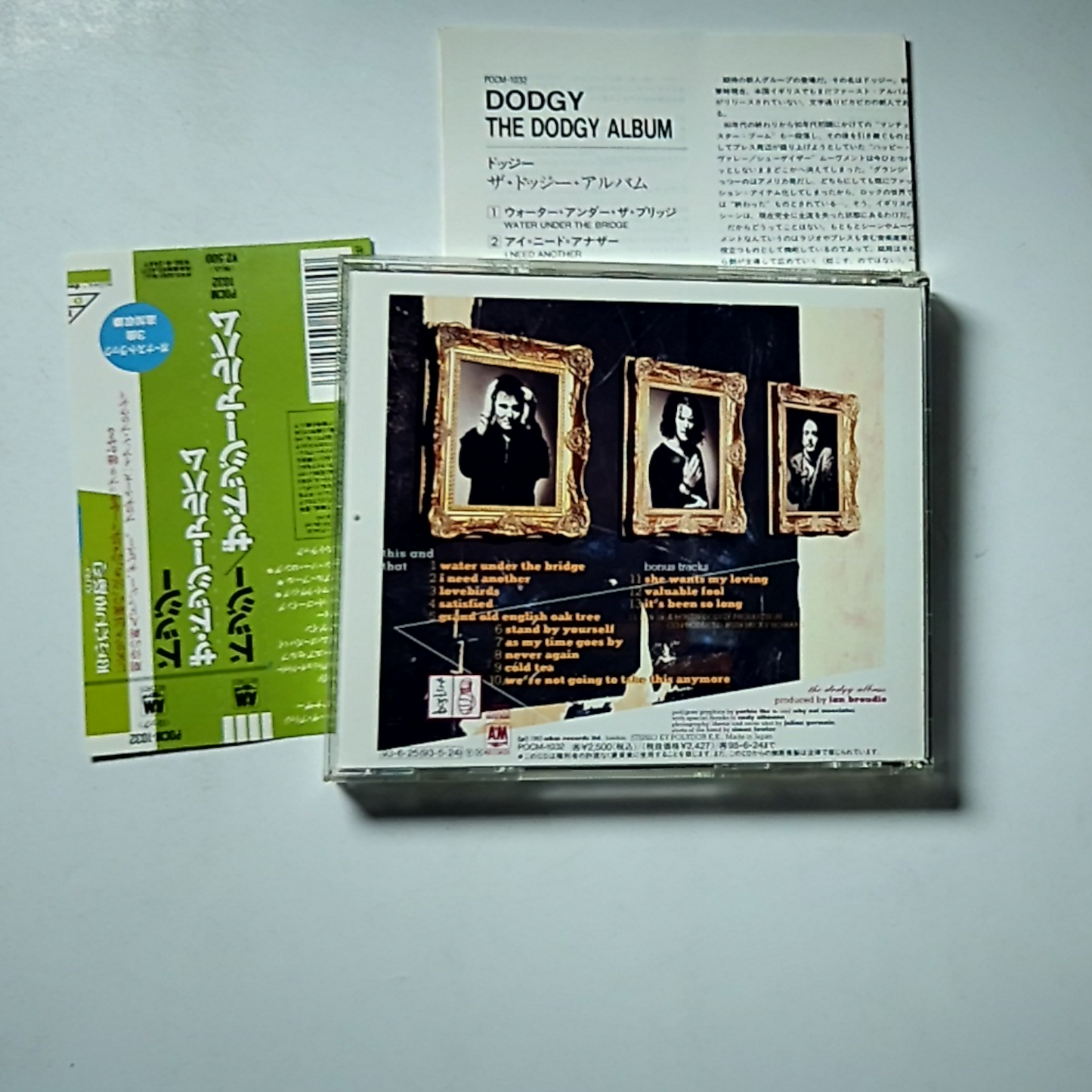 Dodgy – The Dodgy Album (CD, 1993) Japan Bonus Track Obi POCM-1032