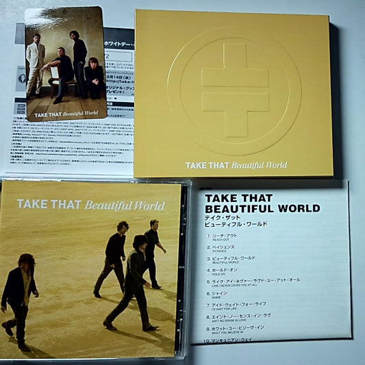 Take That – Beautiful World (CD, 2007) Japan UICP-1078