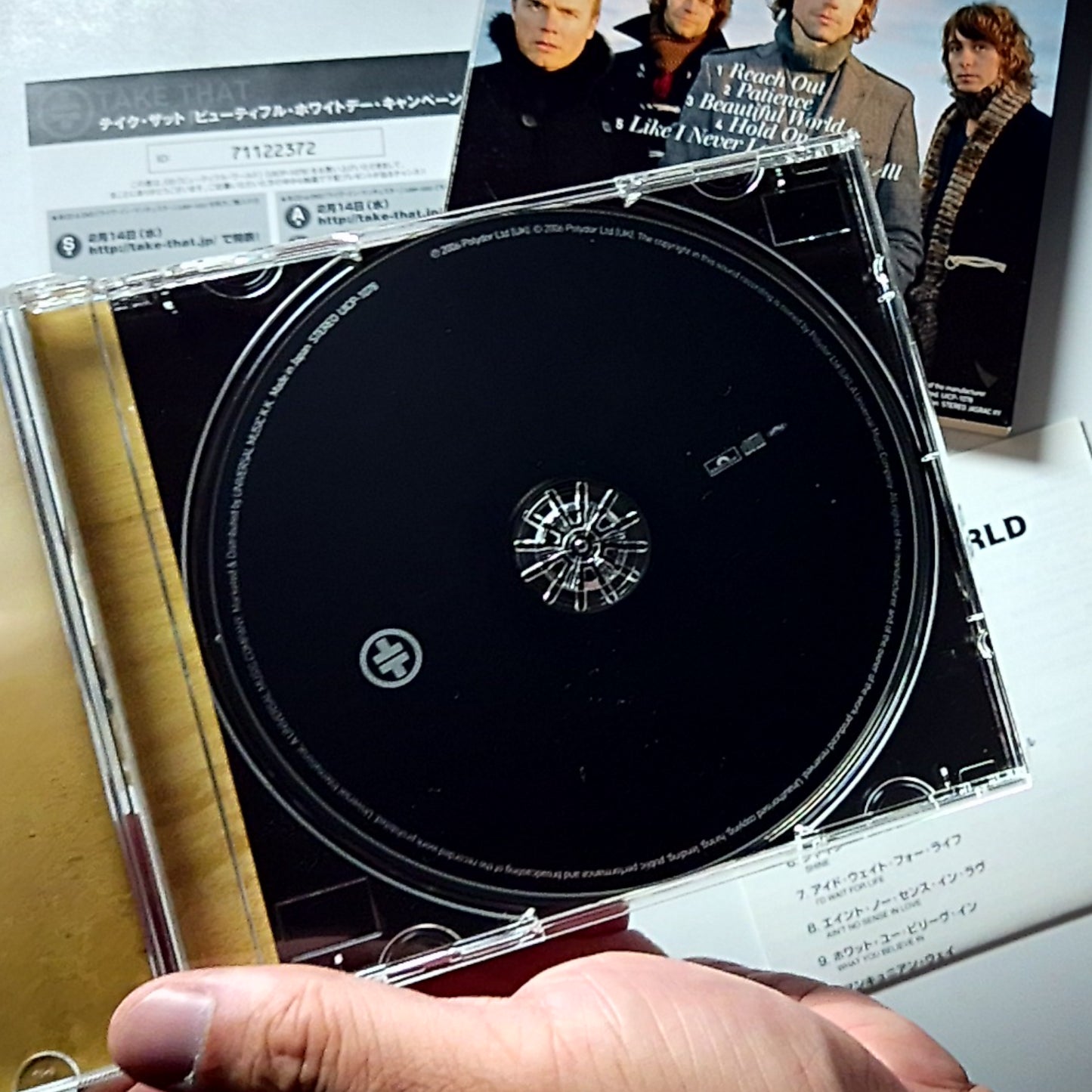 Take That – Beautiful World (CD, 2007) Japan UICP-1078