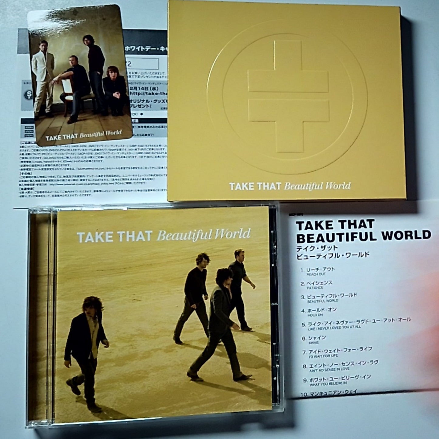 Take That – Beautiful World (CD, 2007) Japan UICP-1078