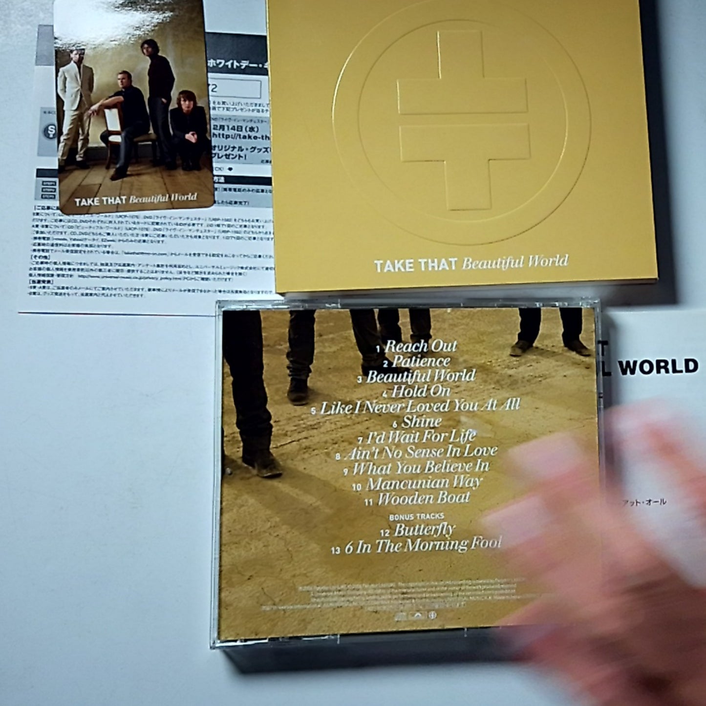 Take That – Beautiful World (CD, 2007) Japan UICP-1078