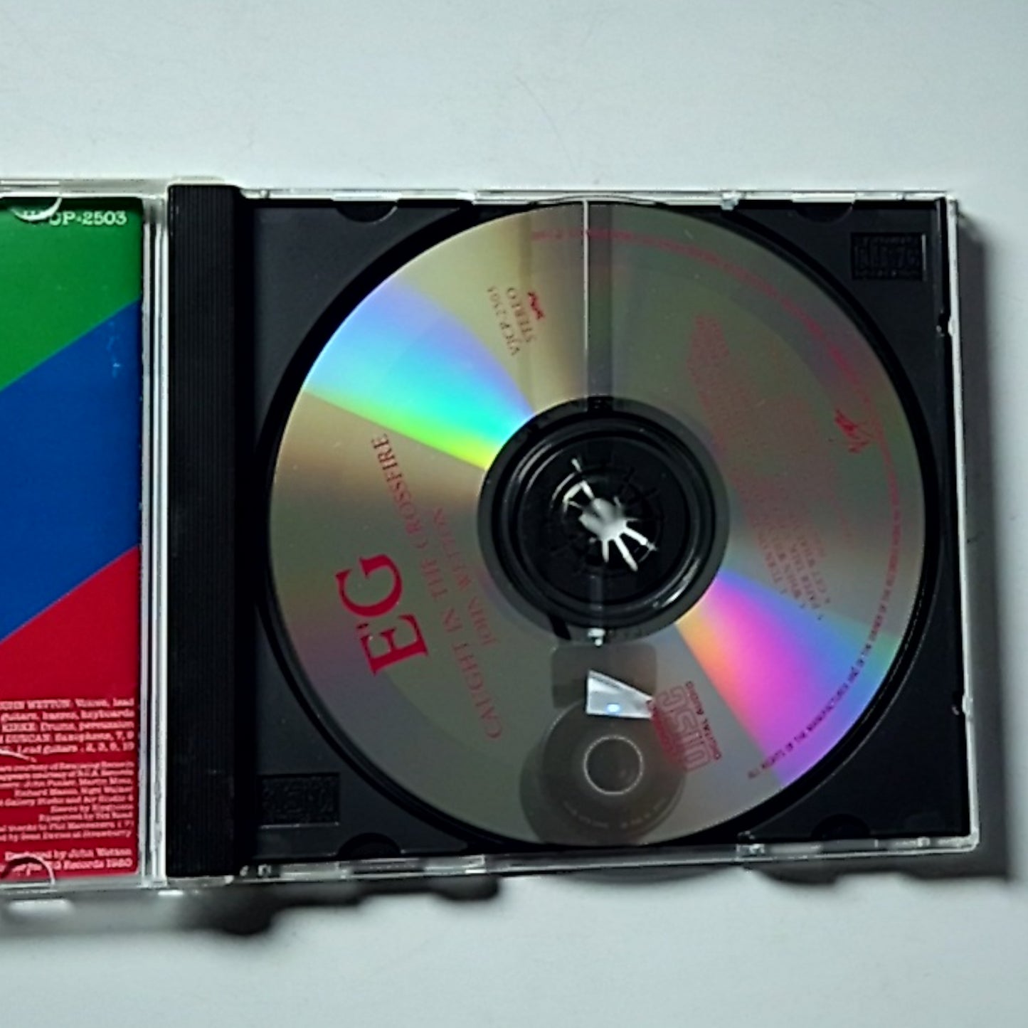 John Wetton – Caught In The Crossfire (CD, 1990) Japan VJCP-2503