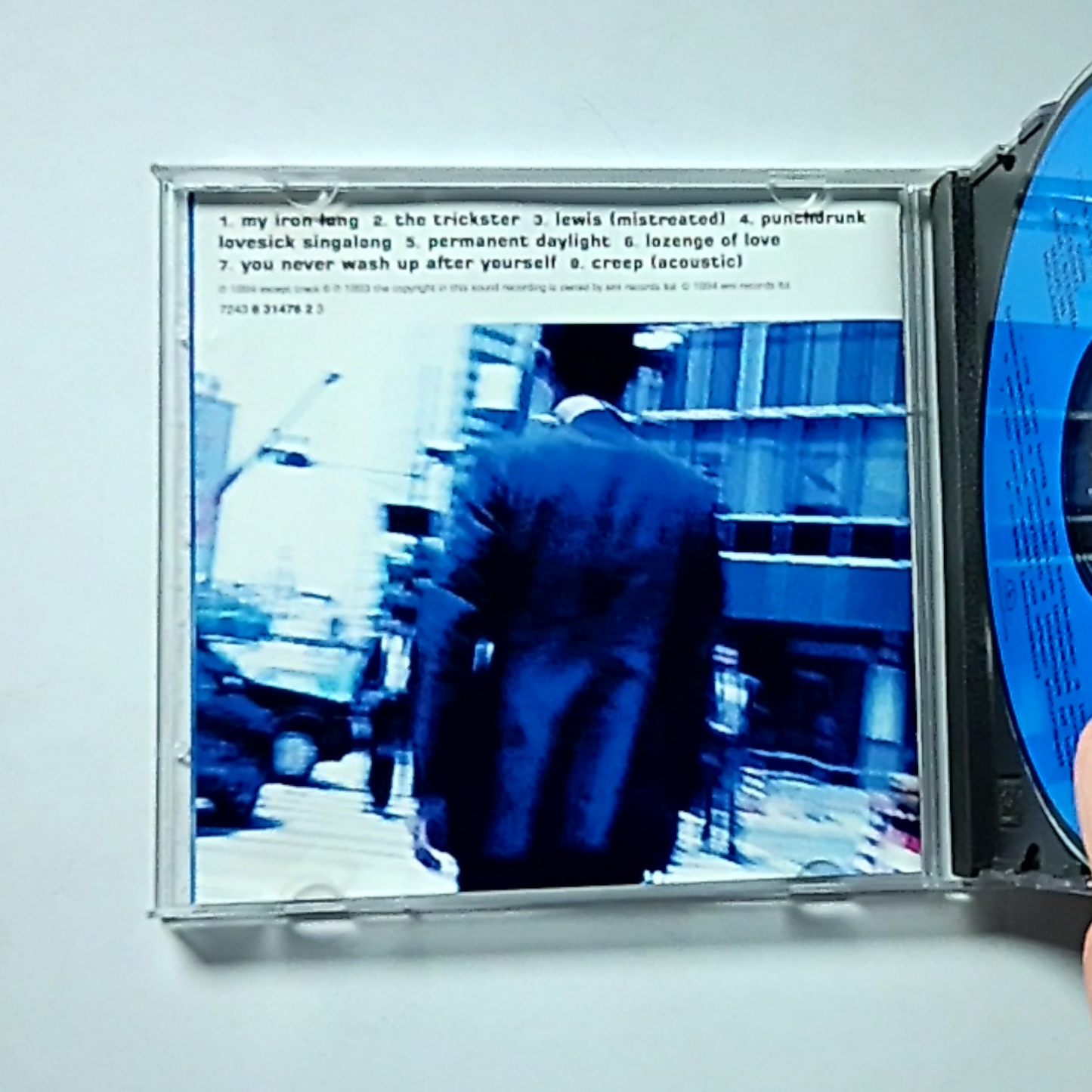 Radiohead – My Iron Lung (CD, 1994) Europe 7243 8 31478 2 3