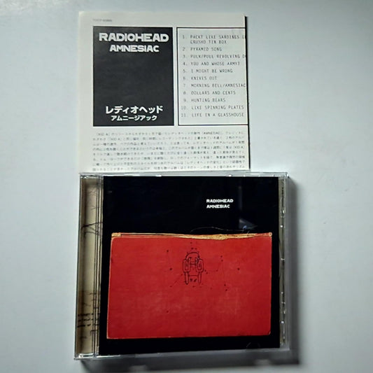 Radiohead – Amnesiac (CD, 2001) Japan TOCP-65800