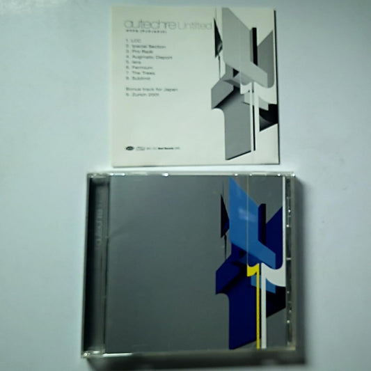 Autechre – Untilted (CD, 2005) Japan Bonus Track BRC-122