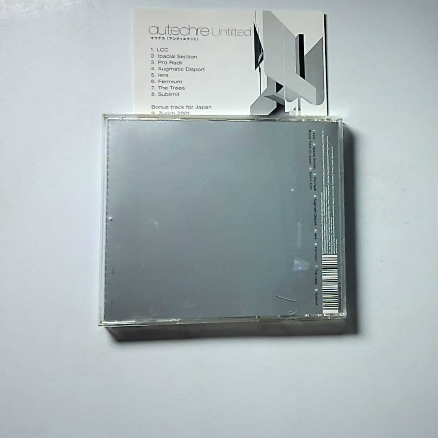 Autechre – Untilted (CD, 2005) Japan Bonus Track BRC-122