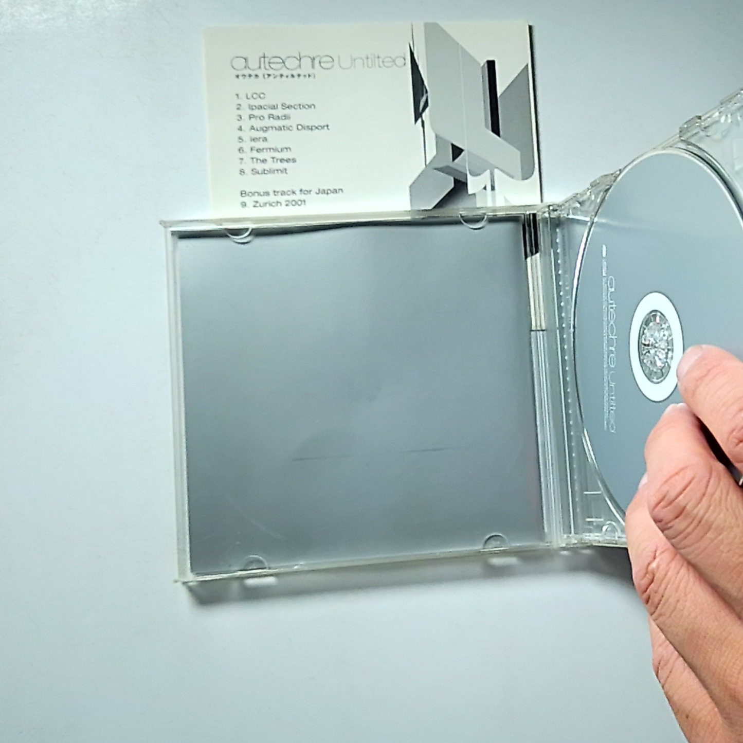 Autechre – Untilted (CD, 2005) Japan Bonus Track BRC-122