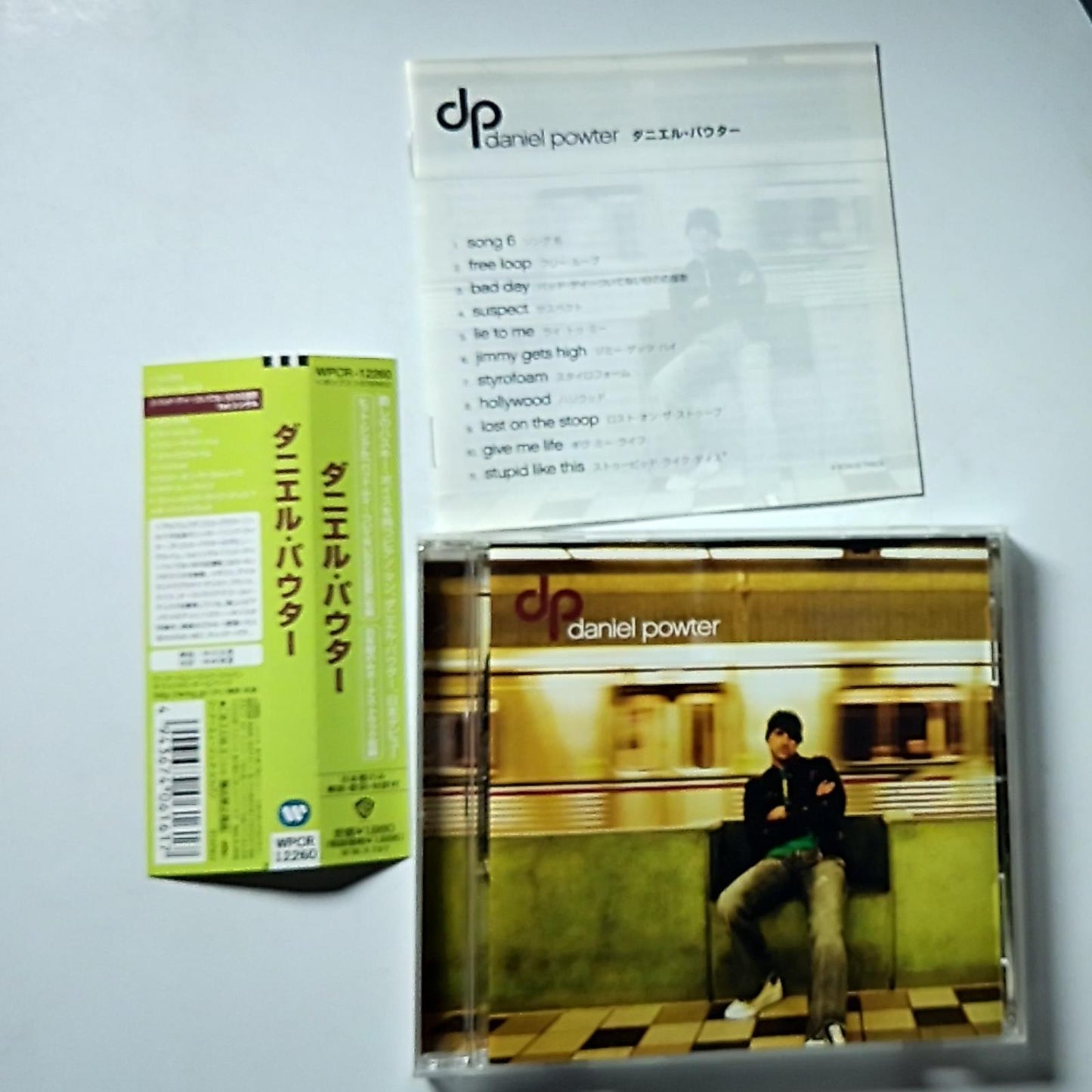 Daniel Powter – Daniel Powter (CD, 2006) Japan Bonus Track Obi WPCR-12260