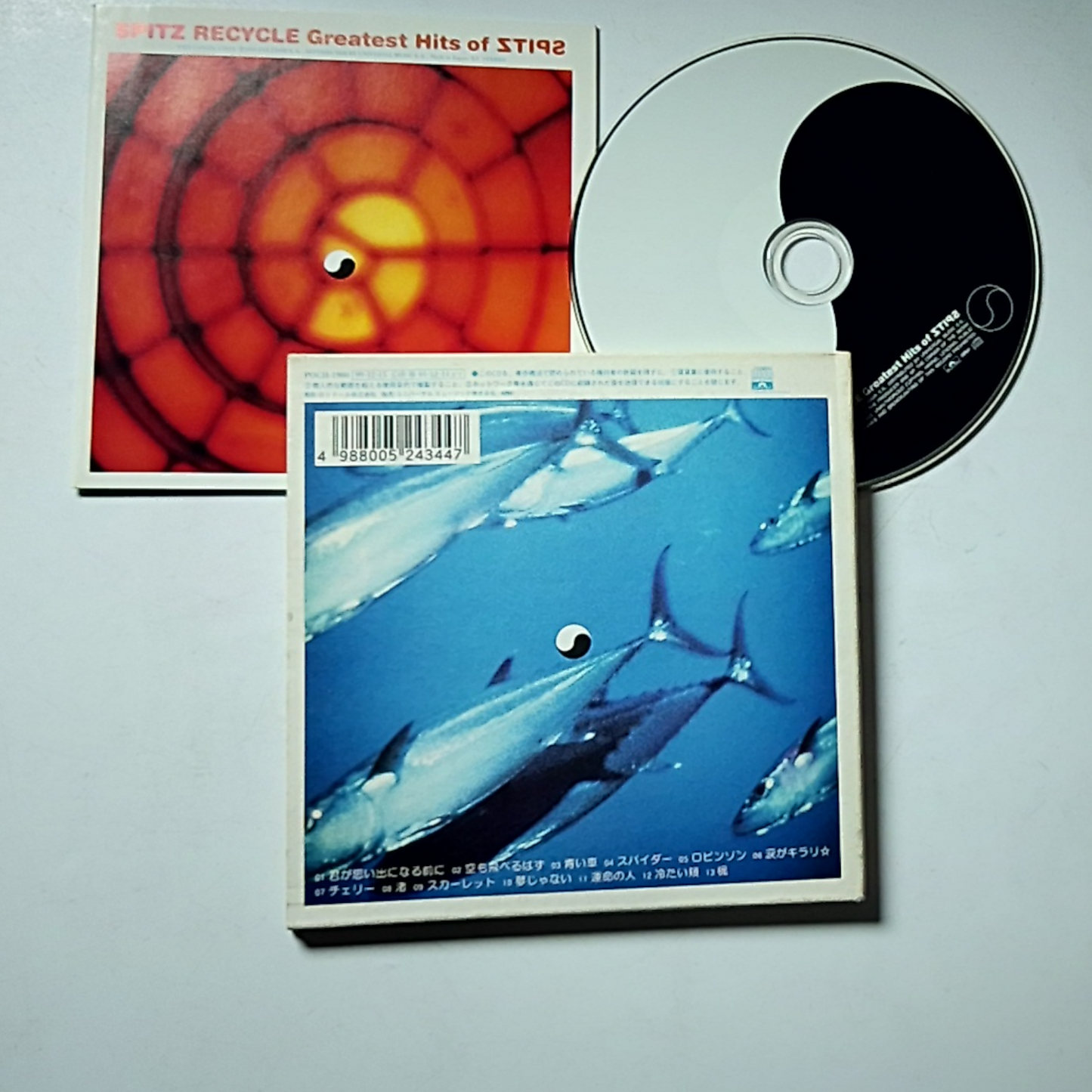 Spitz – Recycle - Greatest Hits Of Spitz (CD, 1999) Japan POCH-1900