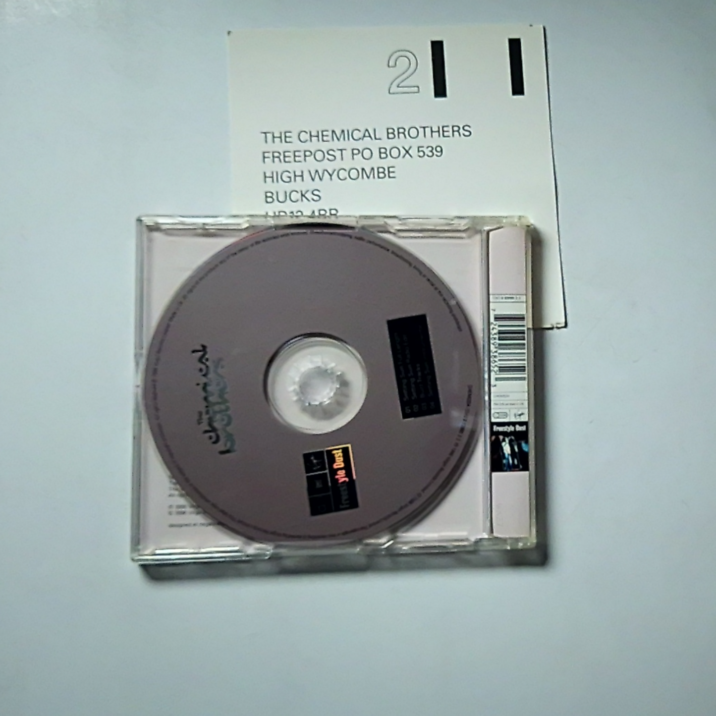 The Chemical Brothers – Setting Sun (CD, 1996) UK CHEMSD4