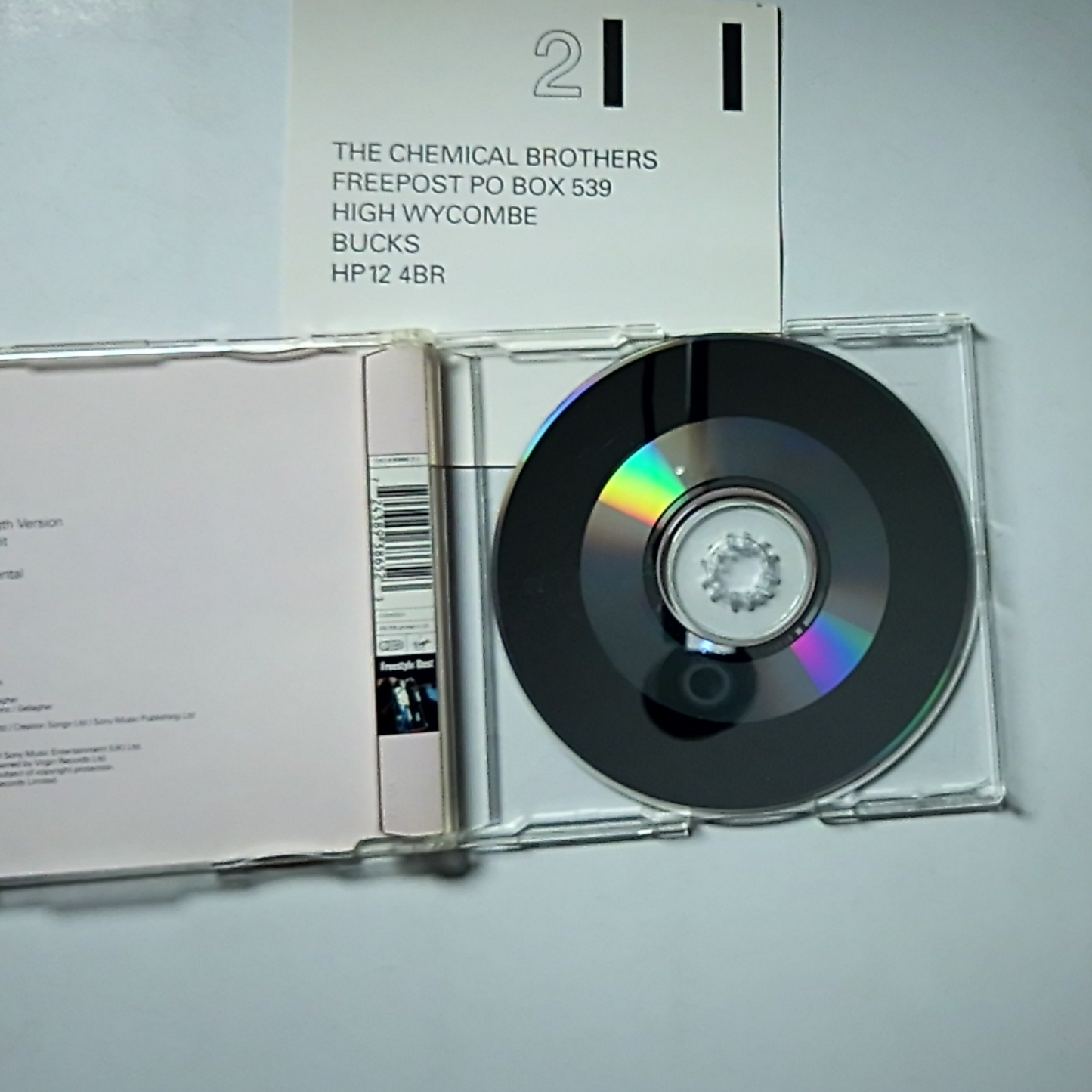 The Chemical Brothers – Setting Sun (CD, 1996) UK CHEMSD4