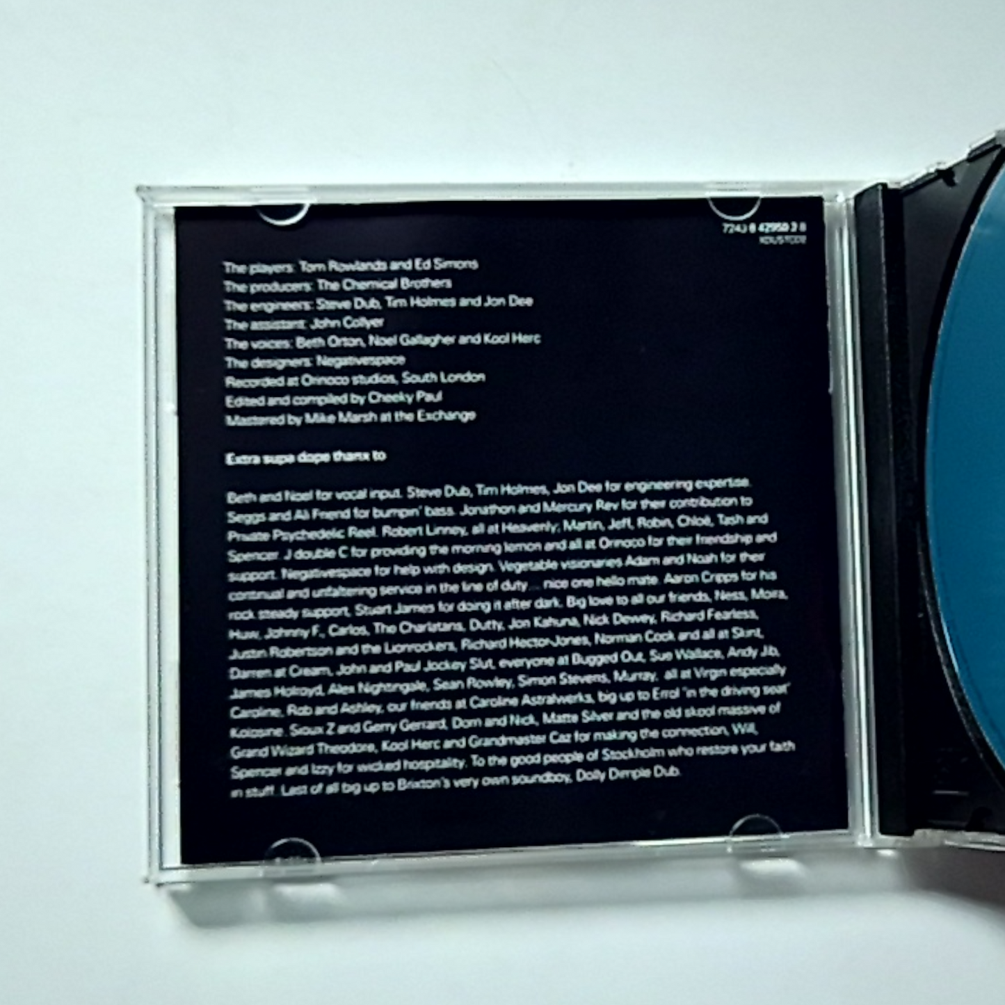 The Chemical Brothers – Dig Your Own Hole (CD) Europe XDUSTCD2