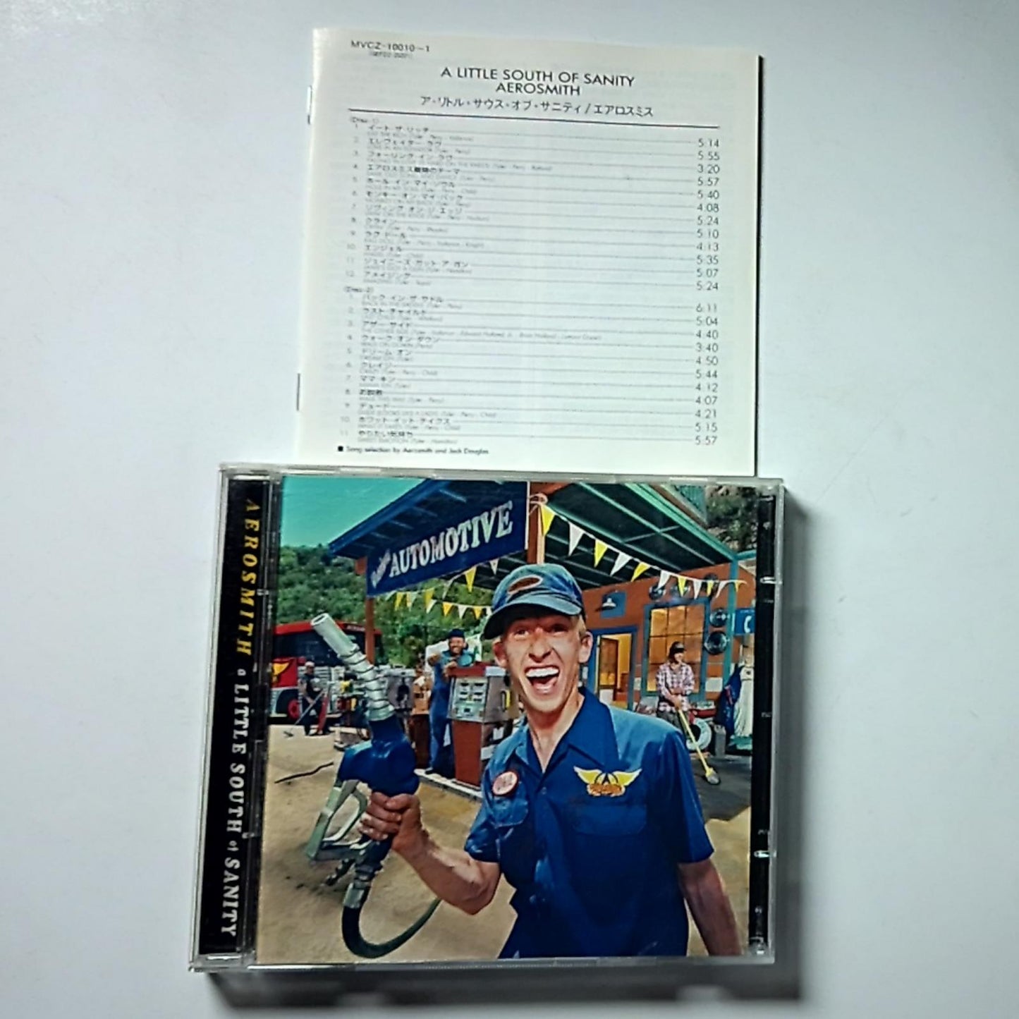 Aerosmith – A Little South Of Sanity (CD, 2-Disc, 1998) Japan MVCZ-10010/1