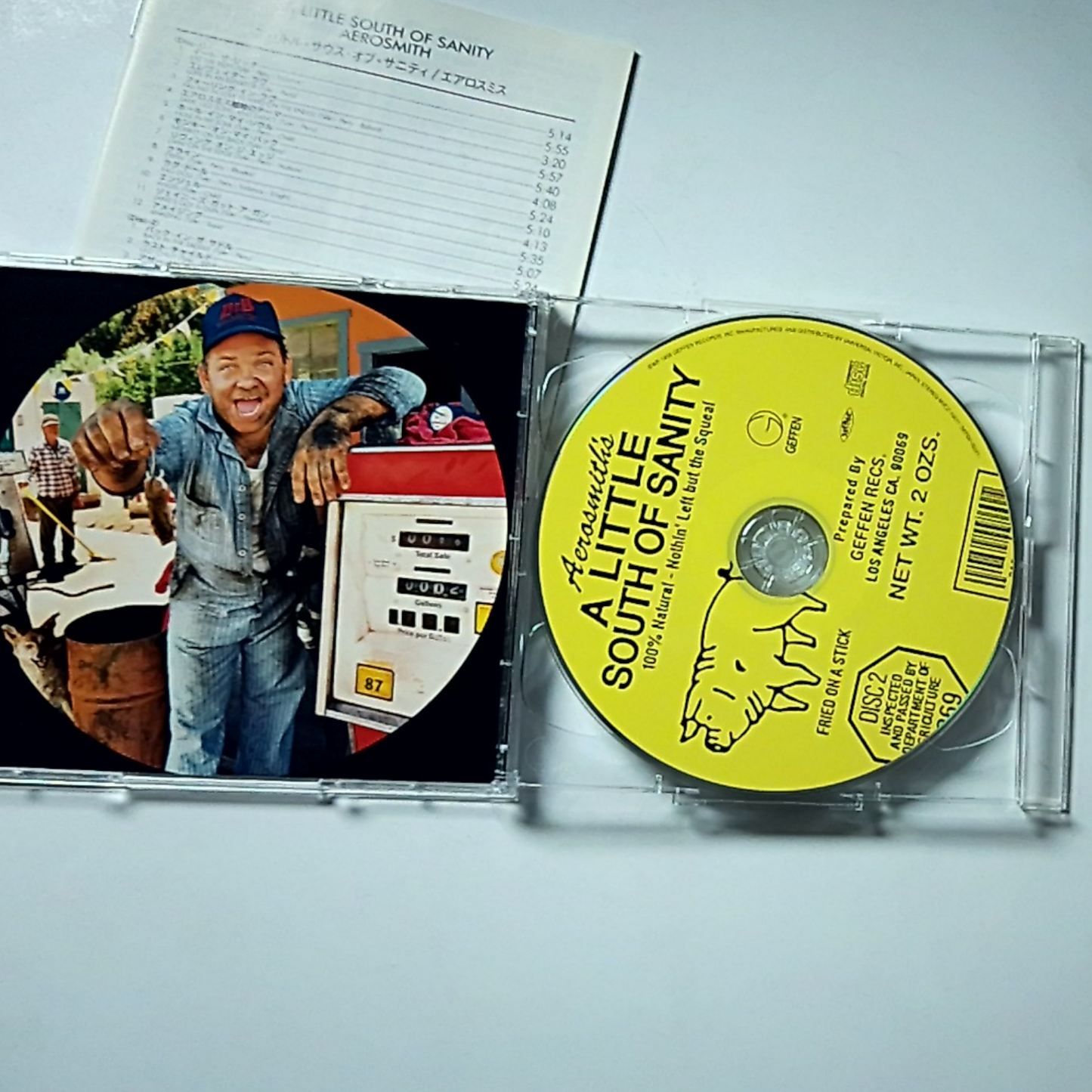 Aerosmith – A Little South Of Sanity (CD, 2-Disc, 1998) Japan MVCZ-10010/1