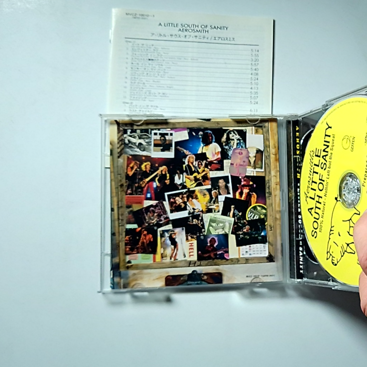 Aerosmith – A Little South Of Sanity (CD, 2-Disc, 1998) Japan MVCZ-10010/1