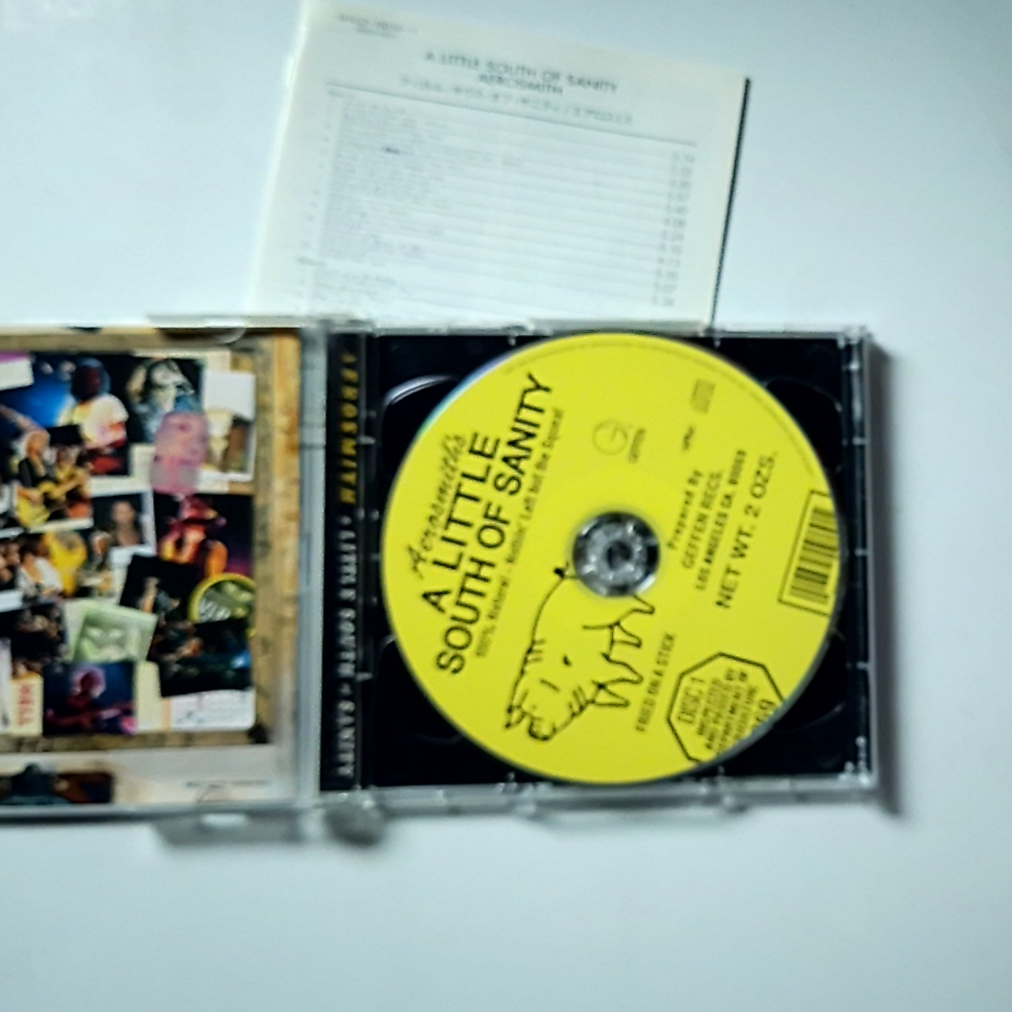 Aerosmith – A Little South Of Sanity (CD, 2-Disc, 1998) Japan MVCZ-10010/1
