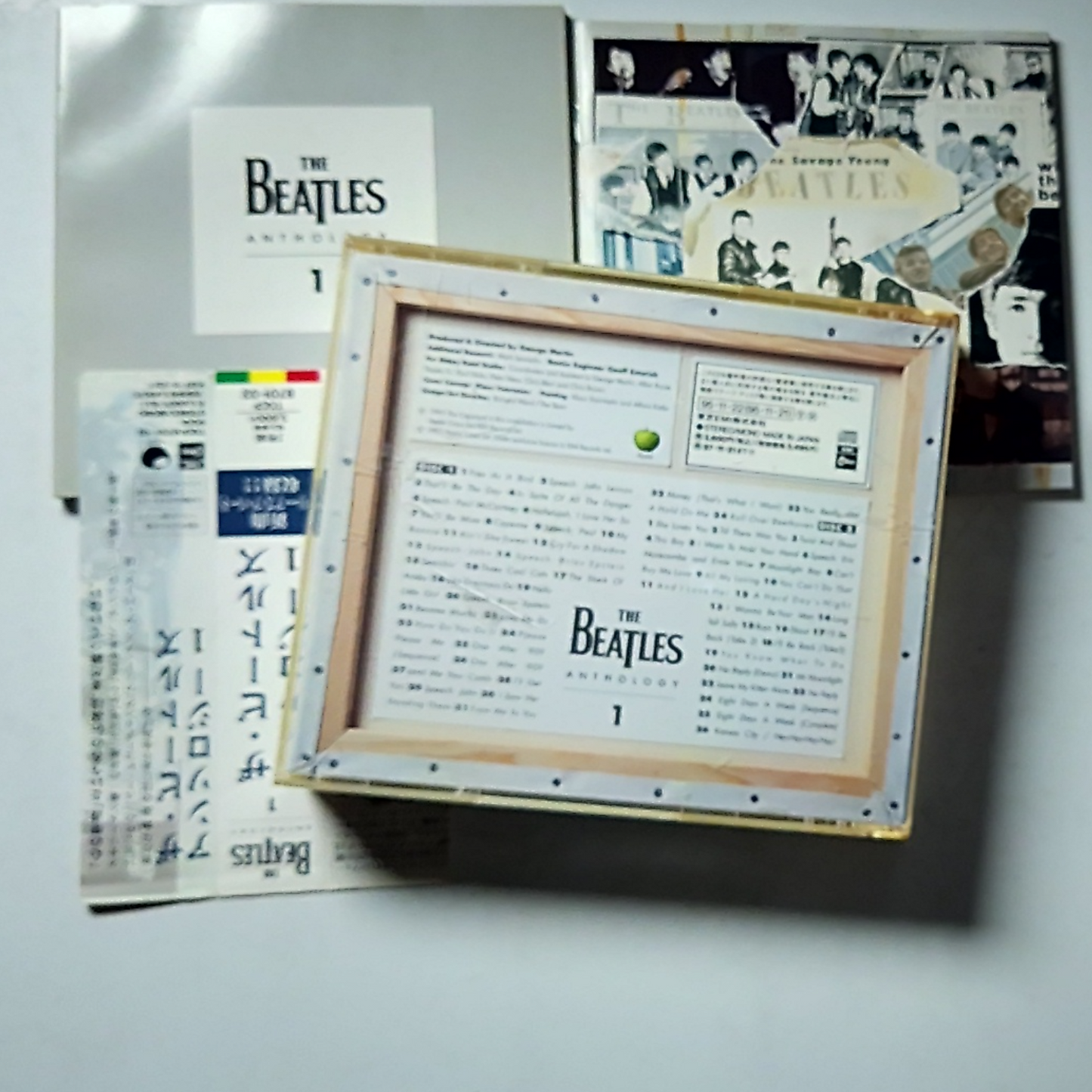 The Beatles – Anthology 1 (CD, 1995) Japan Obi TOCP 8701-02
